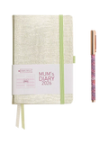 MUM's Office 2026 hardback diary in champagne colour - British product