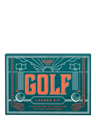 John Lewis Gentlemen's Hardware Golf Kit with Multi-Tool and Hip Flask- Buy online at McGrocer