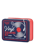 Gentlemen's Hardware vinyl cleaning kit with brush fluid and cloth, imported from the UK