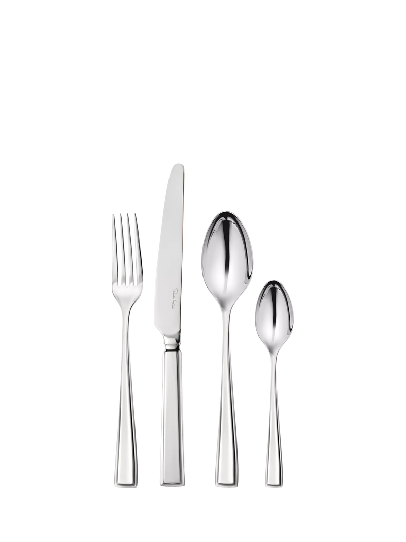 Robert Welch Fairford Bright stainless steel cutlery set 24 piece - British product