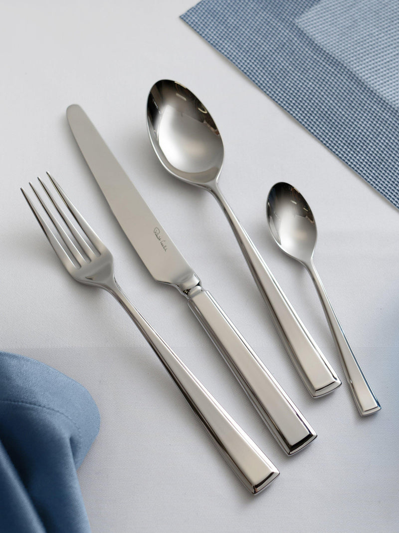 Robert Welch Fairford Bright stainless steel cutlery set 24 piece - British product