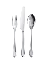 John Lewis Robert Welch Kemble Bright Stainless Steel Cutlery Set, 24 Piece 6 Place Settings- Buy online at McGrocer