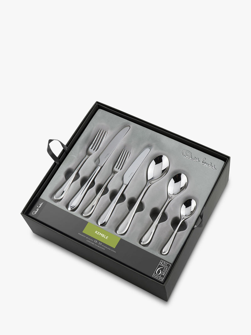Robert Welch Kemble Bright cutlery set 42 piece - British product