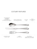 Robert Welch Kemble Bright cutlery set 42 piece - British product