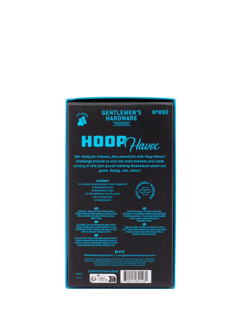 Gentlemen's Hardware Basketball Shot Game (British brand)