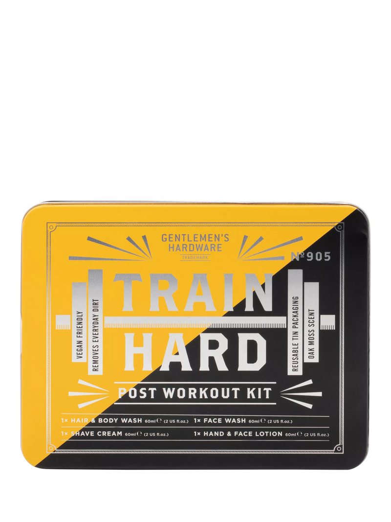 Gentlemen's Hardware Post Gym Kit grooming set 520g, UK version