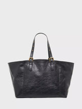 John Lewis Gerard Darel Simple Pure Leather Tote Bag, Black- Buy online at McGrocer