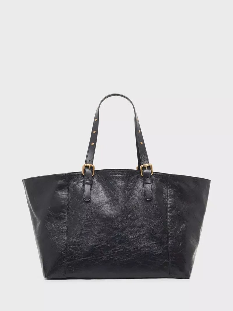 Gerard Darel leather tote bag black (British brand)