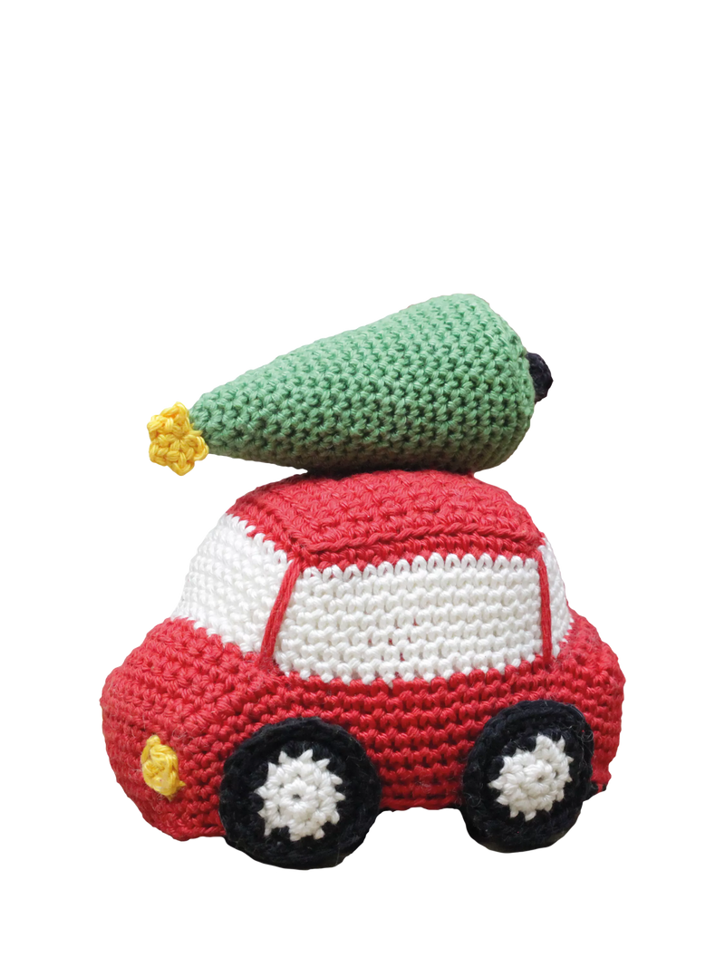 Hardicraft Christmas Car crochet kit - British product
