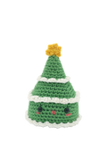 Hardicraft mini Christmas tree crochet kit, beginner craft - British product