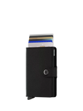 Secrid Cardprotector Leather Miniwallet in crinkle leather (British brand)
