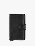 Secrid Cardprotector Leather Miniwallet in crinkle leather (British brand)