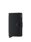 Secrid Leather Miniwallet with aluminium Cardprotector, UK version