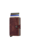 Secrid vintage leather mini wallet - British product