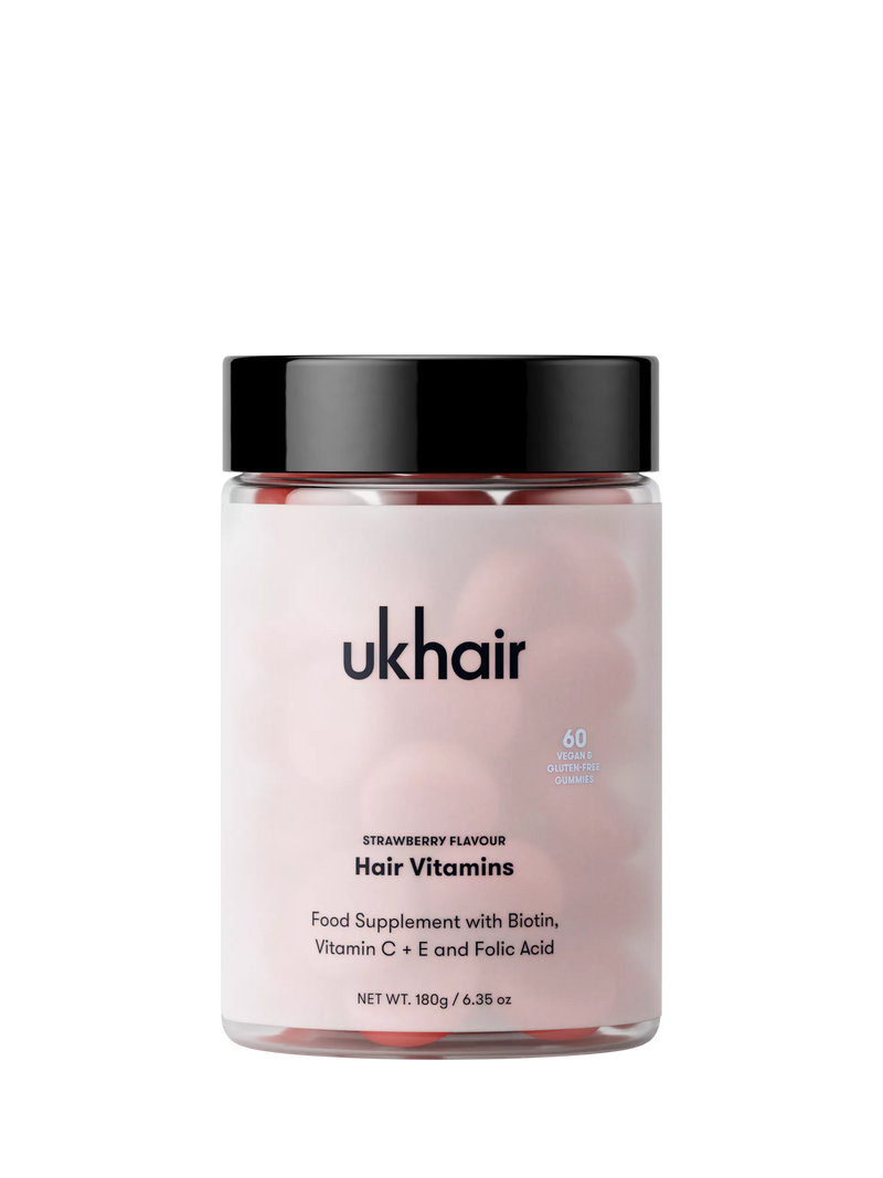 UKLASH hair vitamins gummies 180g, imported from the UK