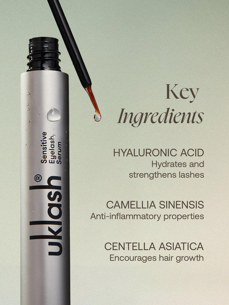 UKLASH sensitive eyelash serum 3ml - British product