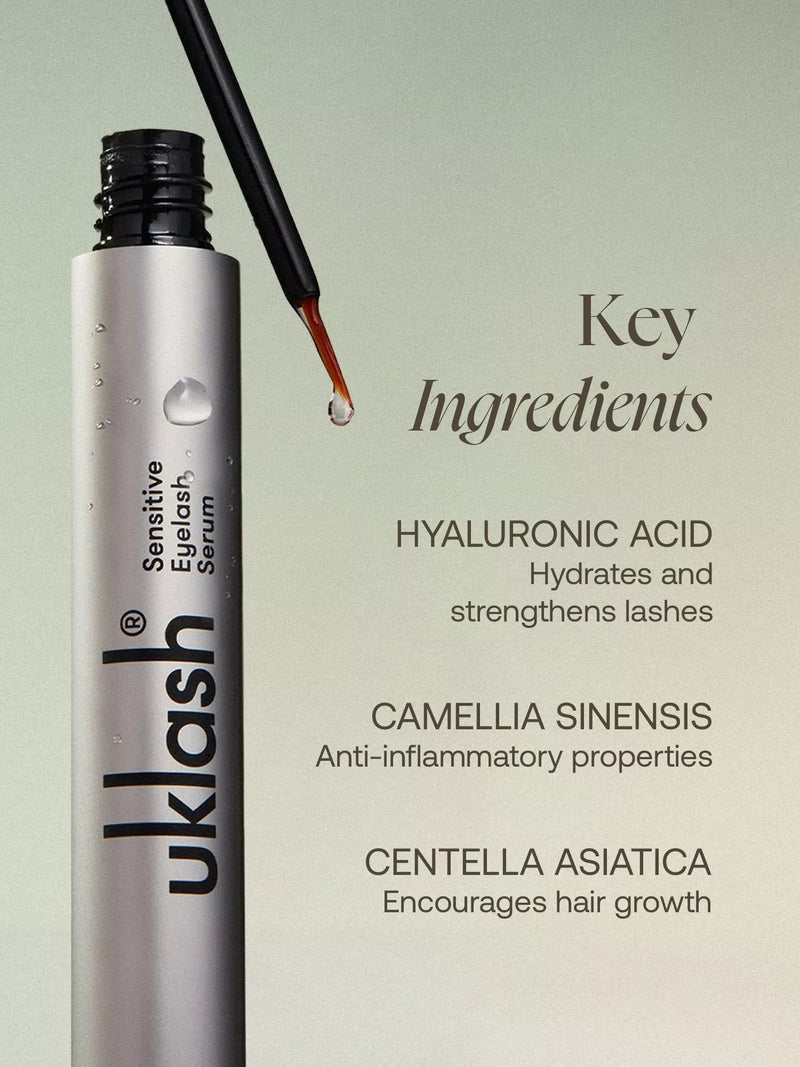 UKLASH sensitive eyelash serum 3ml - British product