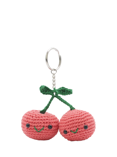 John Lewis Hardicraft Cherries Bag Pendant Crochet Kit- Buy online at McGrocer