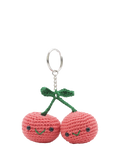Hardicraft cherries bag pendant crochet kit with cotton yarn - British product
