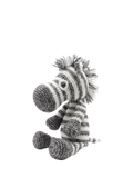 Hardicraft Dirk Zebra Crochet Kit with grey and black yarn (British brand)