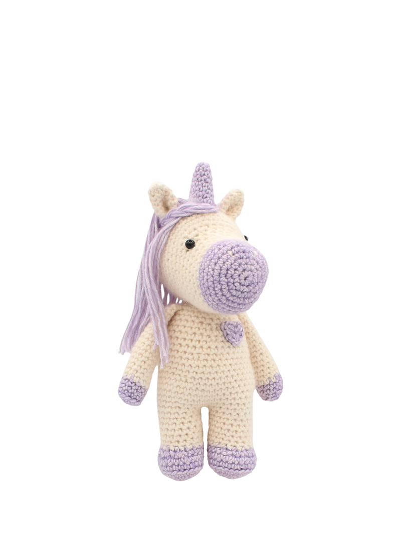 Hardicraft Dolly Unicorn crochet kit, UK version