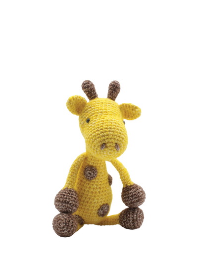 John Lewis George Giraffe Crochet Kit with Pattern and Blended Yarn- Buy online at McGrocer
