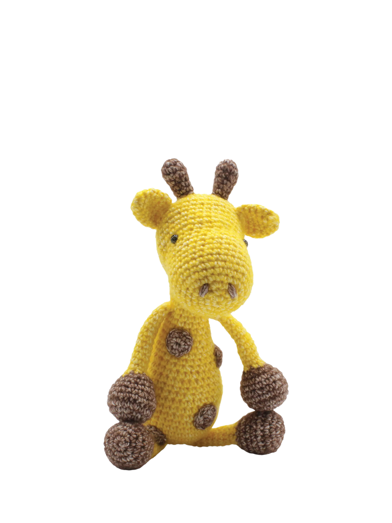 Hardicraft George Giraffe Crochet Kit, UK version