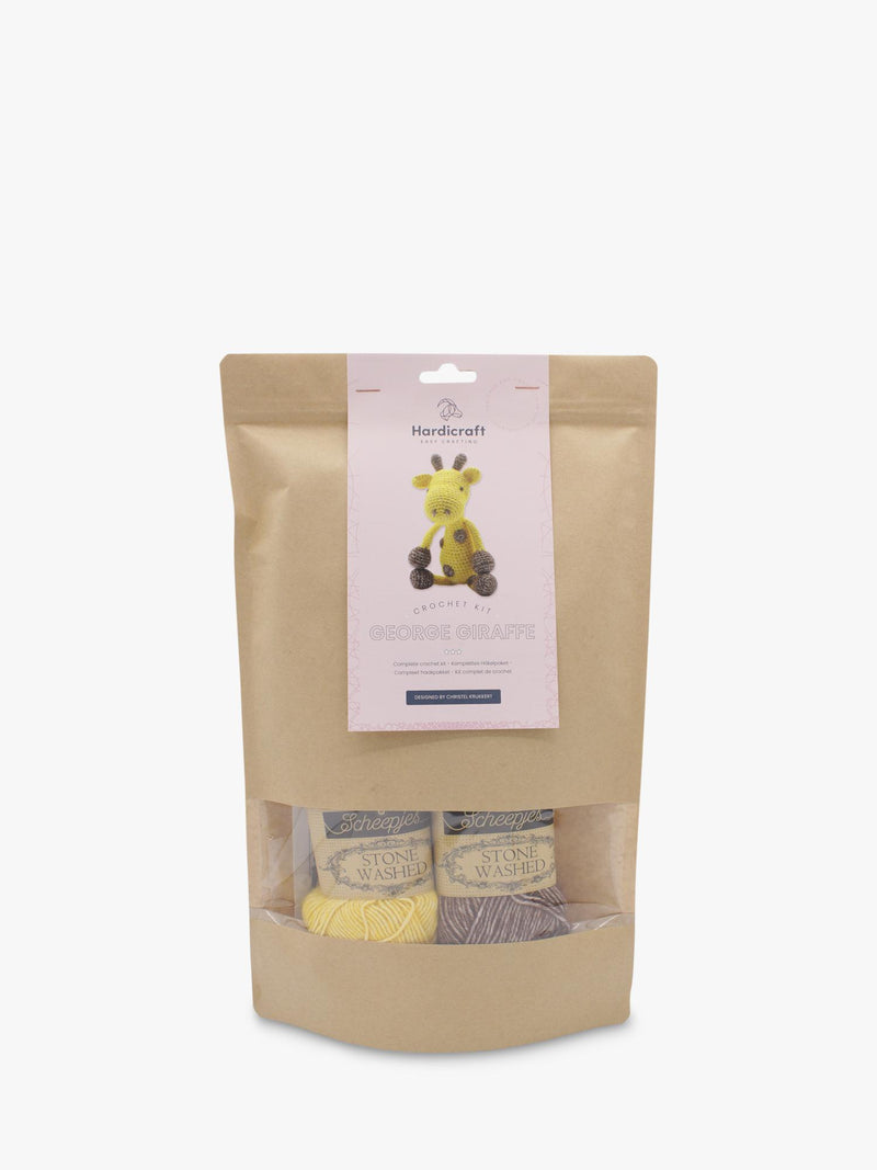 Hardicraft George Giraffe Crochet Kit, UK version
