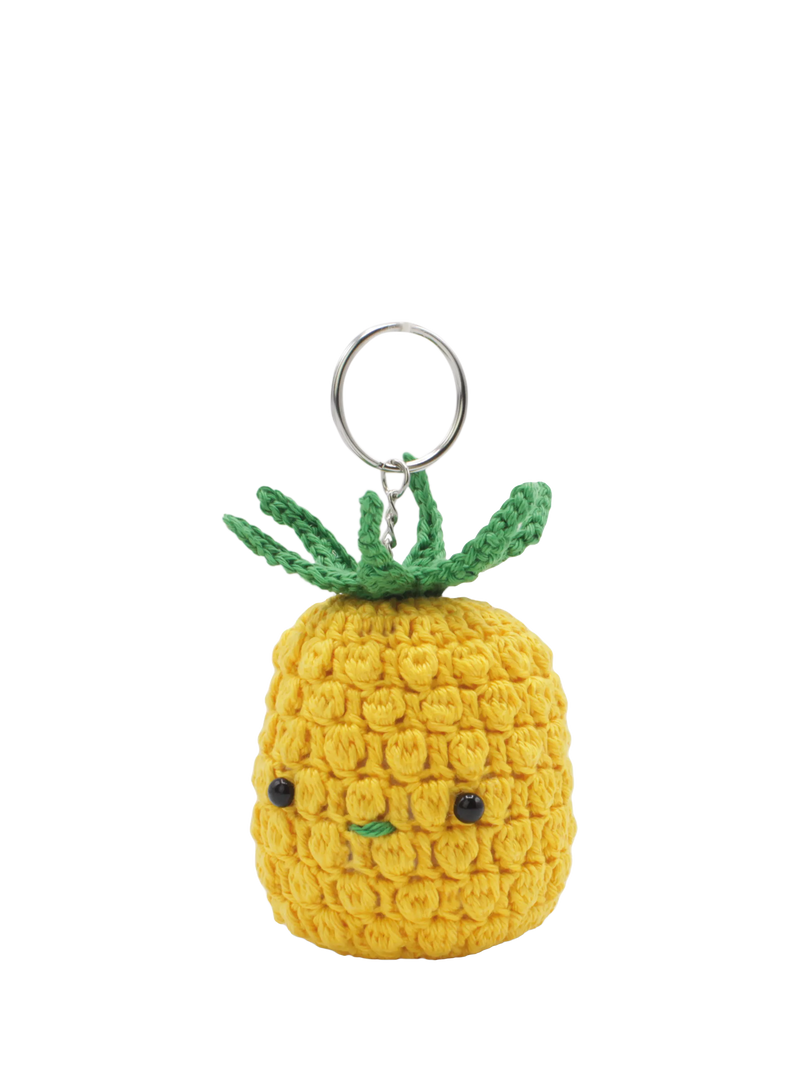 Hardicraft pineapple bag pendant crochet kit, imported from the UK