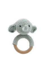 John Lewis Complete Elephant Rattle Crochet Kit with Pattern and Cotton Yarn- Buy online at McGrocer