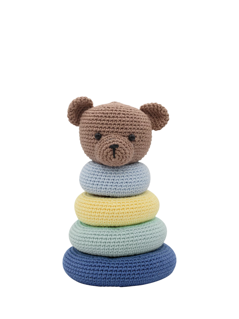 Hardicraft stacking bear crochet kit, UK version