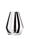 LSA International stripe glass vase H14cm - British product