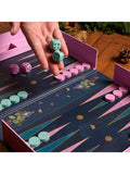 Gibsons The Art File backgammon board game, imported from the UK