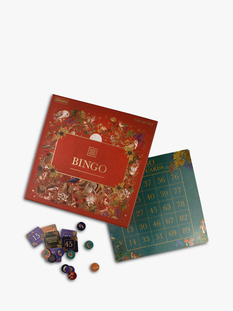 Gibsons The Art File Bingo board game, UK version