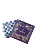 Gibsons x The Art File travel chess board, UK version