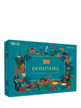 John Lewis Gibsons The Art File Sea Life Domino Game Set- Buy online at McGrocer
