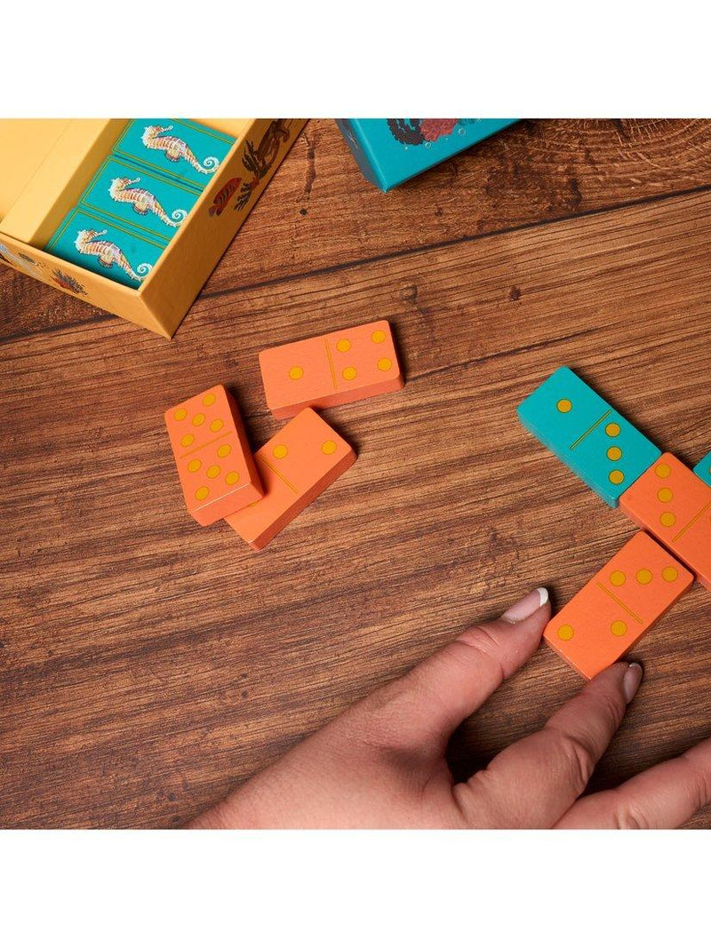 Gibsons sea life domino set, UK version