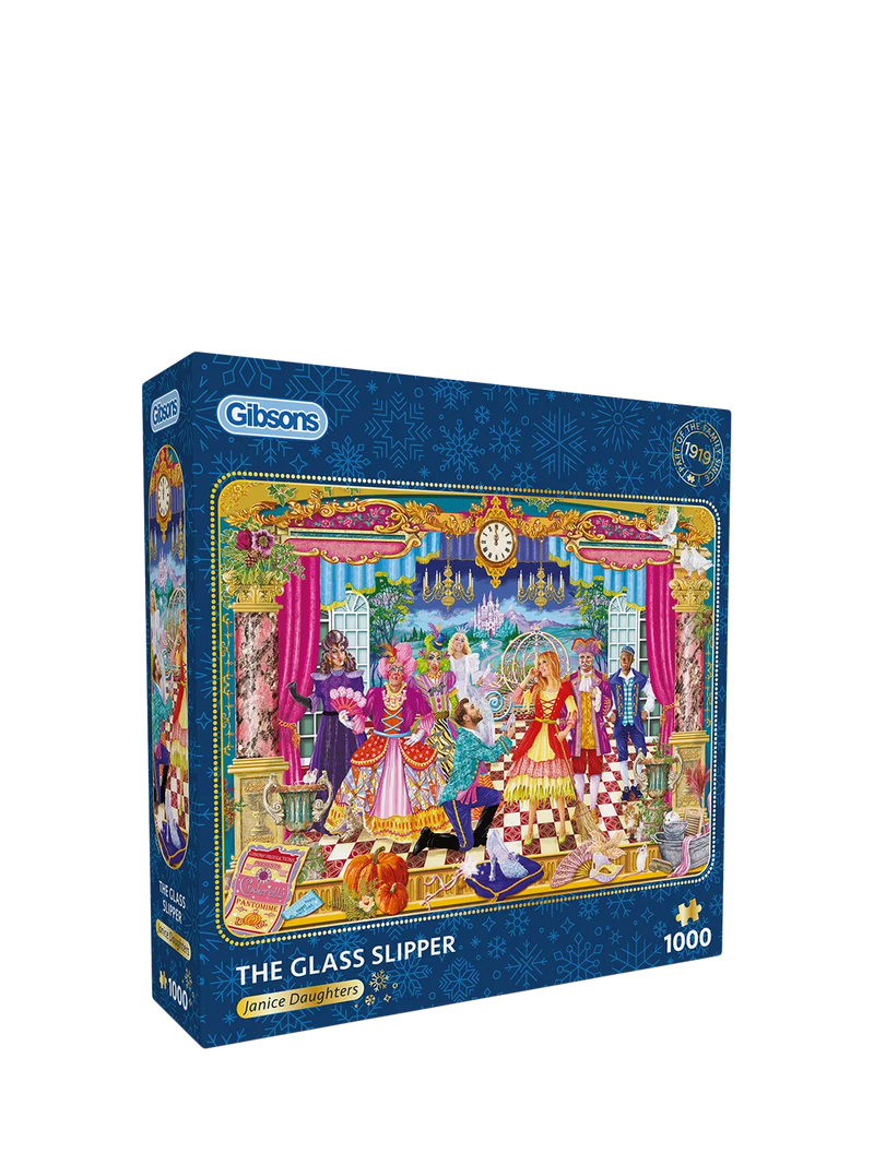 Gibsons Janice Daughters The Glass Slipper 1000 piece jigsaw puzzle - British product