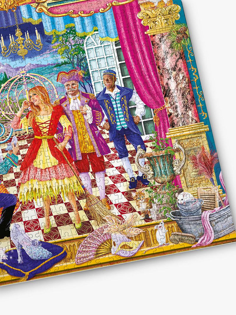 Gibsons Janice Daughters The Glass Slipper 1000 piece jigsaw puzzle - British product