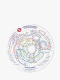 Gibsons jigsaw puzzle London Underground tube map 500 pieces, UK version