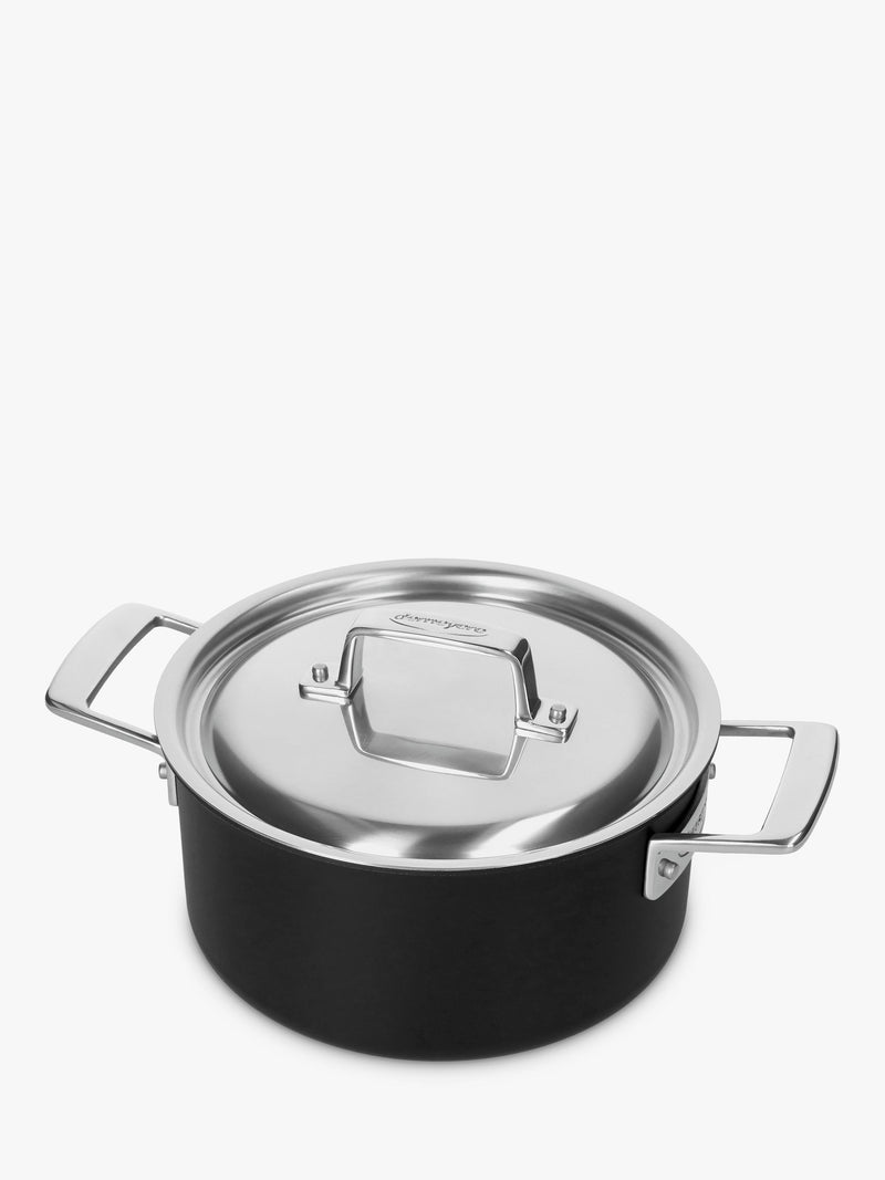 DEMEYERE Black 5-layer outdoor pan set 3 piece (British brand)