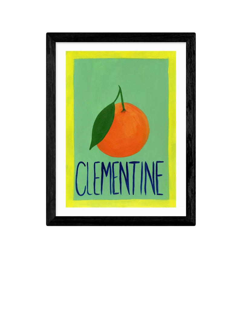 East End Prints Clementine framed print 43x33cm - British product