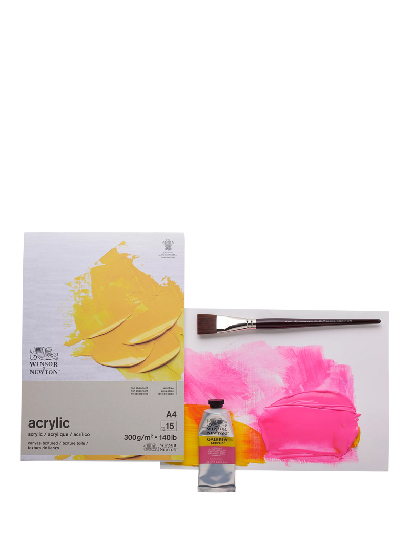 Winsor & Newton acrylic paint pad A4 (British brand)