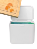 ReBorn food waste caddy light stone 5L, UK version