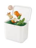 ReBorn food waste caddy light stone 5L, UK version