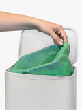 ReBorn food waste caddy light stone 5L, UK version