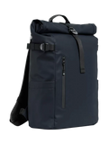 Stubble & Co The Roll Top Backpack, 20L, Midnight Blue