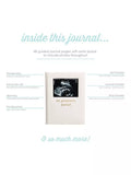 Pearhead pregnancy journal cream linen (British brand)