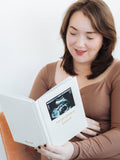 Pearhead pregnancy journal cream linen (British brand)