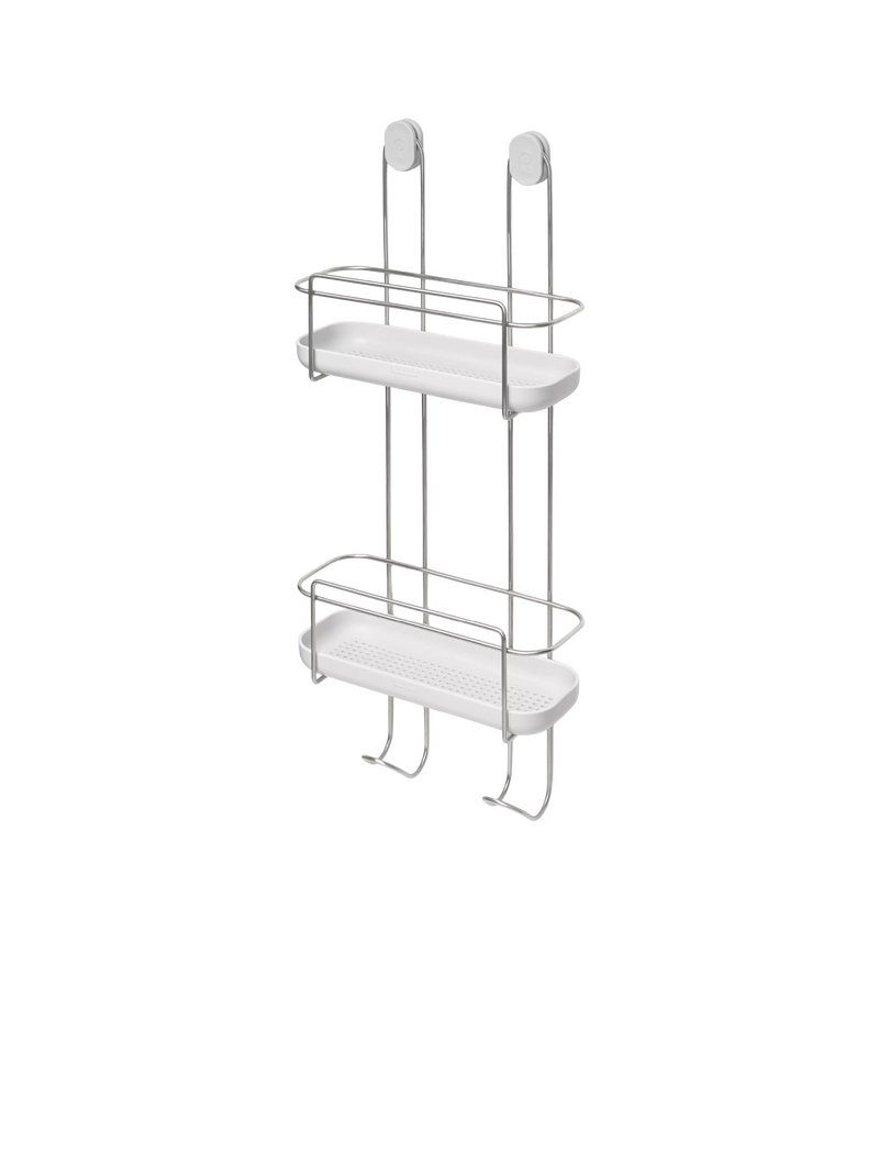 ReBorn hanging shower caddy light stone, imported from the UK
